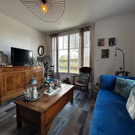 Vakantiehuis Charmante Maison 2 Chambres, Jardin Et Wifi A - Fr-1-541-158